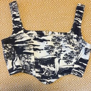 Reformation Corset Top